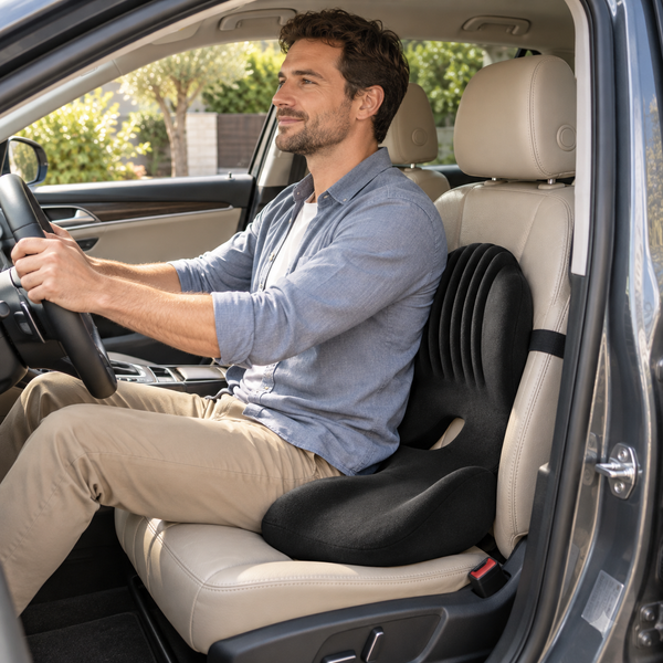 ErgoLomb utilisé en voiture