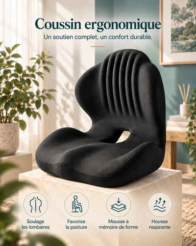 Coussin ergonomique ErgoLomb et ses principaux bénéfices